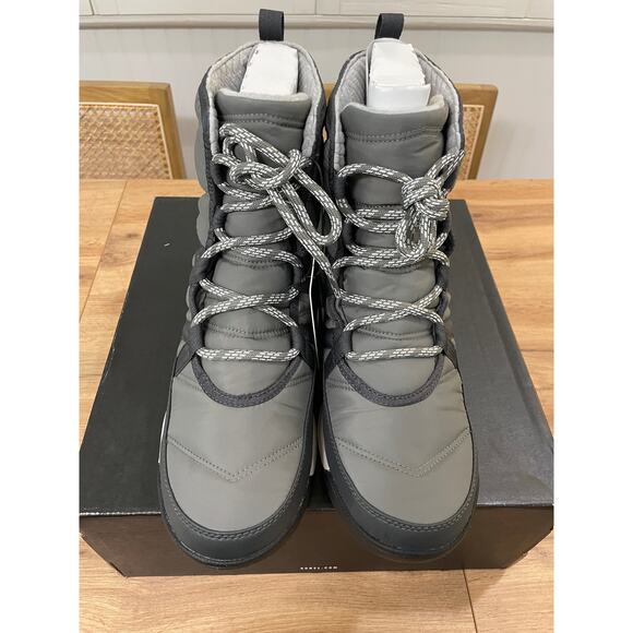 Sorel Women Whitney II Short Lace Waterproof Boot Quarry Size 12 NIB Lightweight - Picture 5 of 13